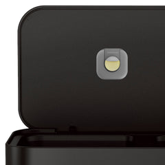 58L dual compartment rectangular step can with liner pocket