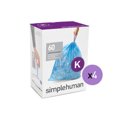 code K blue recycling custom fit liners