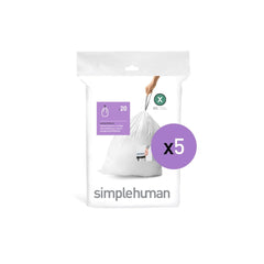 code X custom fit liners - 5 x 20 pack 100 liners
