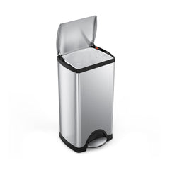 30L rectangular step can + 4.5L round step can