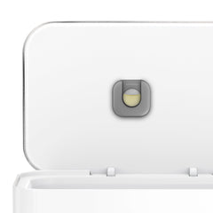 55L rectangular step can with liner pocket + 4.5L round step can