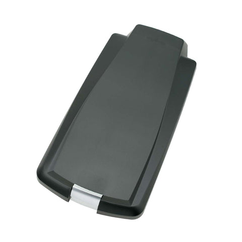 black plastic slim lid with slide lock 