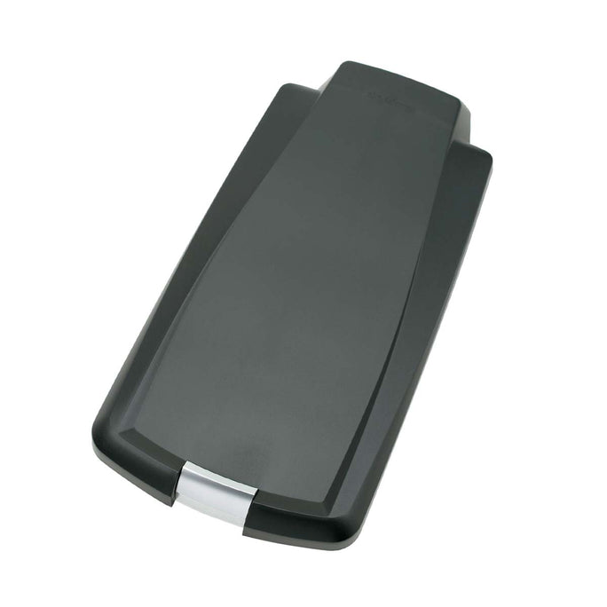 black plastic slim lid with slide lock - main image