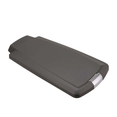 slim grey plastic lid 