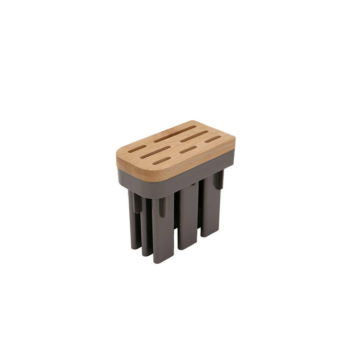 bamboo knife block - main image