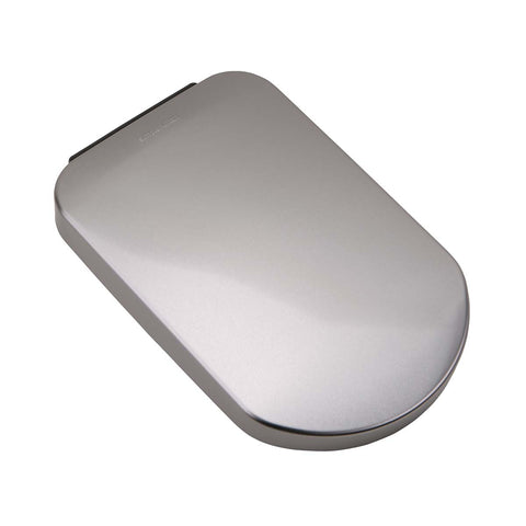 lid, brushed stainless steel [SKU:pd0399]