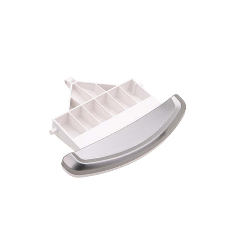 pedal, white plastic [SKU:pd0436]
