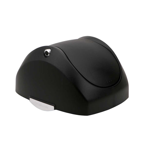 black plastic swing lid 