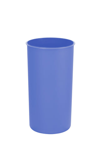 55L blue plastic trash bucket [SKU:pd5035]