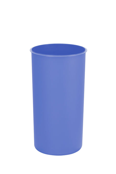 55L blue plastic trash bucket [SKU:pd5035]