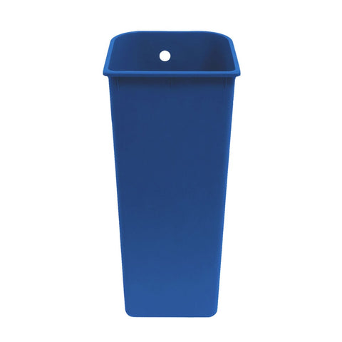 20L blue plastic recycling bucket 