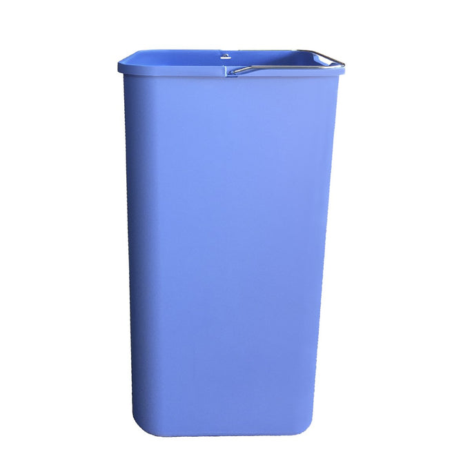 24L blue plastic recycling bucket [SKU:pd6151] - main image