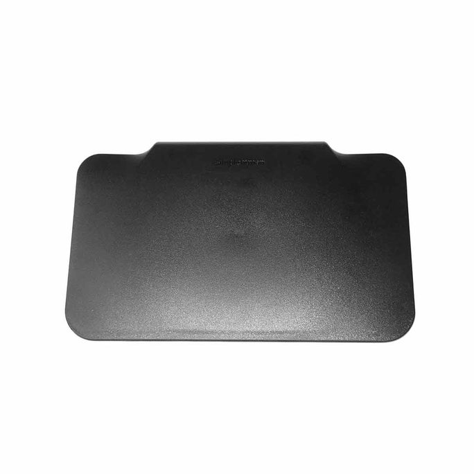 black plastic rectangular lid - main image