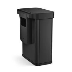 58L rectangular sensor can with voice and motion control + 4.5L round step can