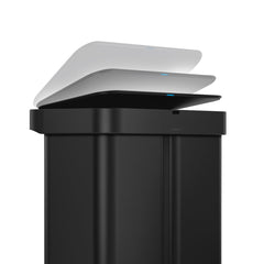58L dual compartment rectangular sensor can with voice and motion control + 4.5L round step can