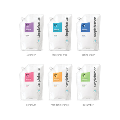 assorted liquid hand soap